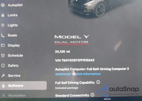 2023 Tesla Model Y Performance Dual Motor All-Wheel Drive from USA, damaged, VIN 7SAYGDEF2PF615943